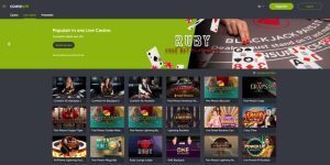 Comeon Casino review live casino