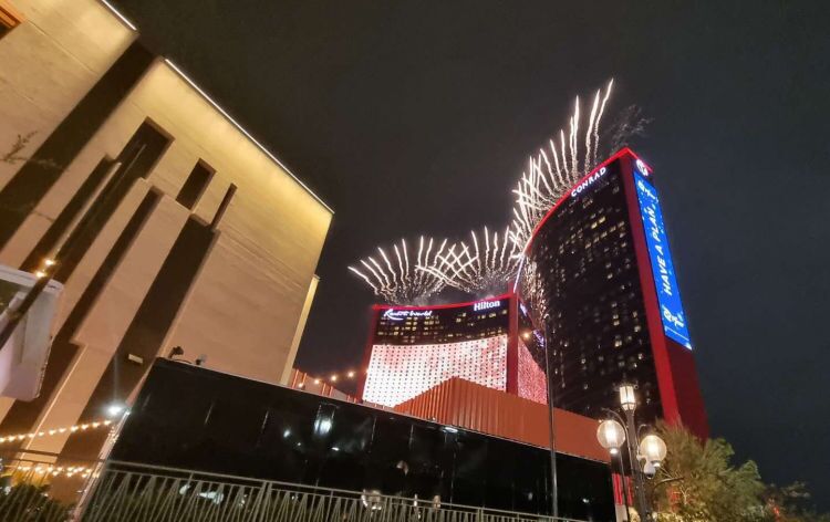 Oud en nieuw in Las Vegas vieren