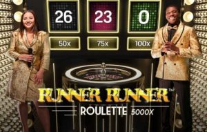 Runner runner roulette 5000x stakelogic