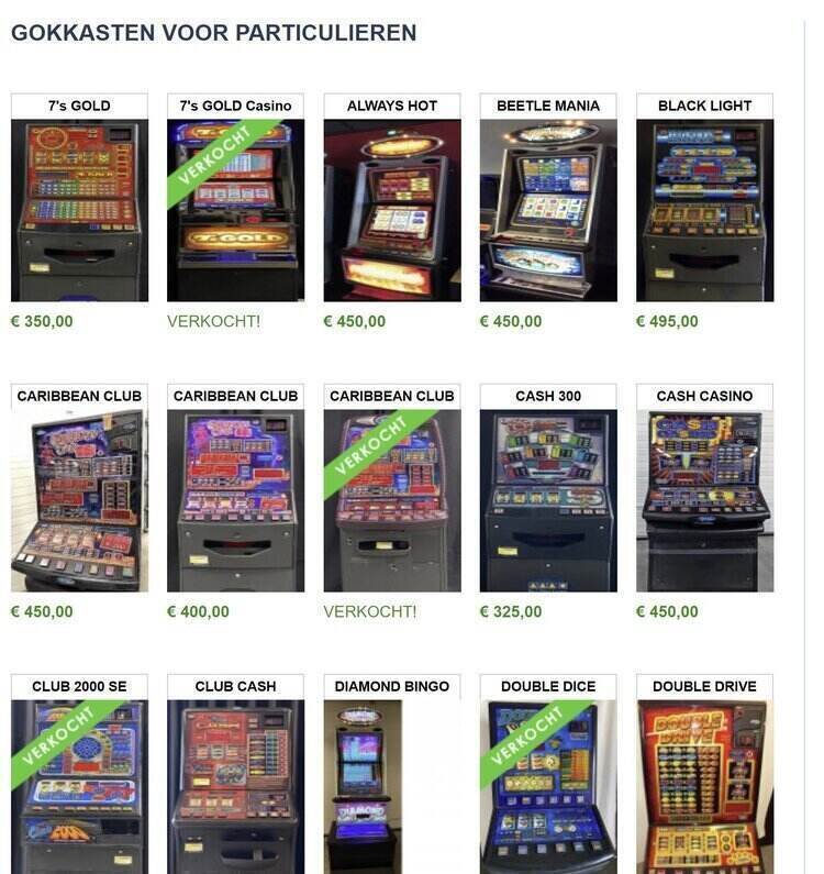 Tweedehands gokkast kopen