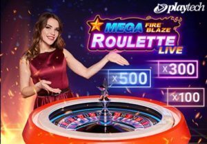 Mega Fire Blaze Roulette logo