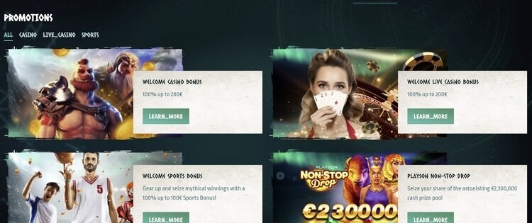 Nords Casino bonus