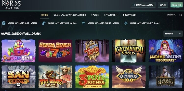 Nords Casino review